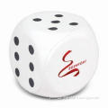 PU-Dice-Toy with Available in Various Logos, Sizes and Colors, Made of Acrylic Material